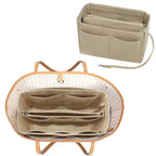 Felt Purse Organizer Insert with 15 Pockets – Keys Stay on Top – Image 1