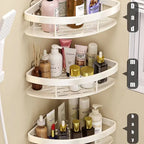 Corner Shower Caddy in Aluminum – No Drilling, Rust-Free – Image 5