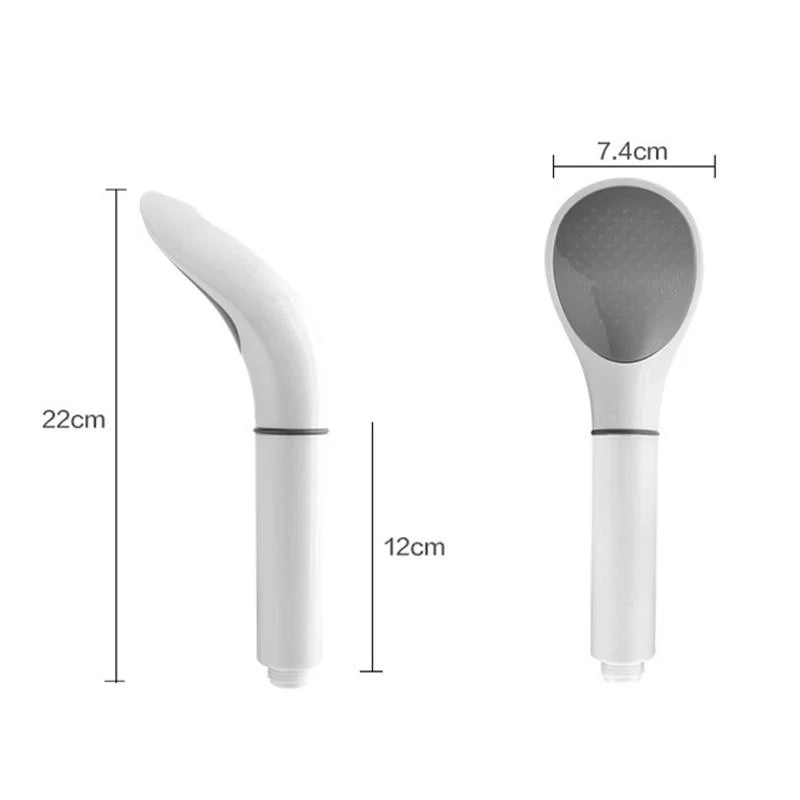Handbrause mit feiner Düsenperforation – kräftiger Strahl, weniger Wasser – Bild 7