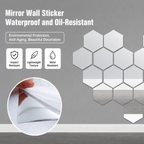 Self-Adhesive Mirror Film – Cut to Size, Won't Shatter – Image 5