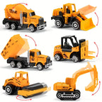 Construction Vehicle Set in Metal and Plastic – 14 in Main Vehicle – Image 4