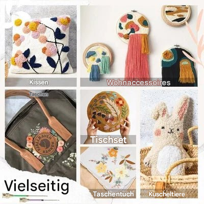Sticknadel-Set mit Wechselköpfen – fünf Stärken, farbig markiert – Bild 3