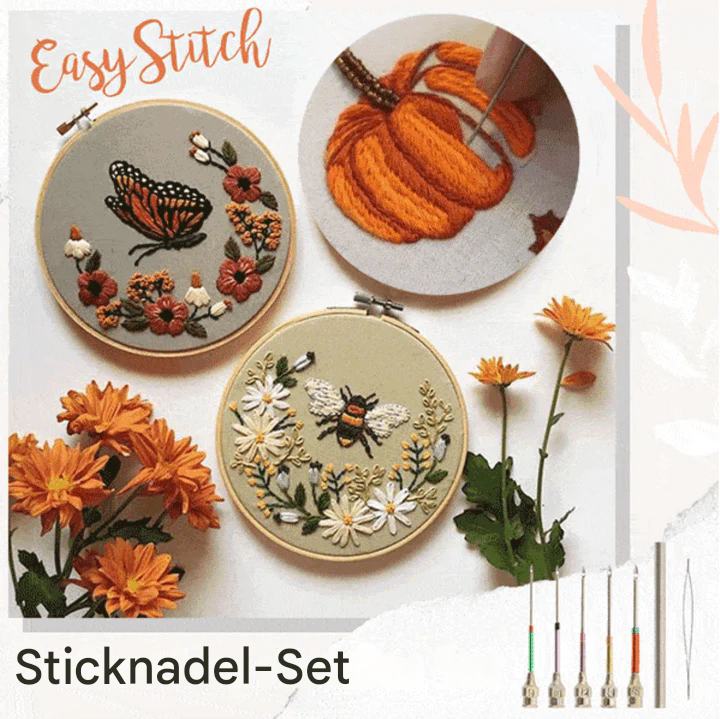 Sticknadel-Set mit Wechselköpfen – fünf Stärken, farbig markiert – Bild 2