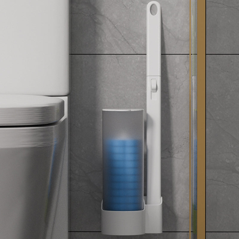 WC-Bürste mit Wechselköpfen – Kopf per Knopfdruck abgeworfen – Bild 3
