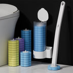 Toilet Brush with Replaceable Heads – Head Ejects at the Push of a Button – Image 5