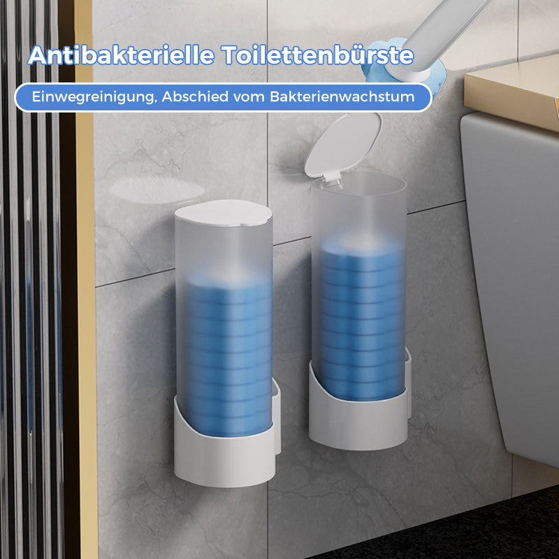 WC-Bürste mit Wechselköpfen – Kopf per Knopfdruck abgeworfen – Bild 11