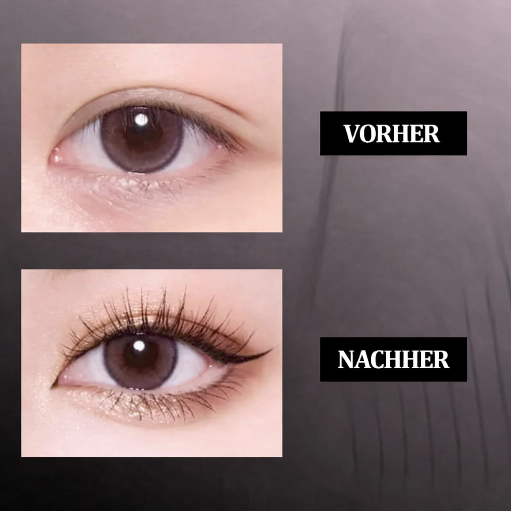 Wasserfeste Mascara mit Kammbürste – trennt jede Wimper einzeln – Bild 3