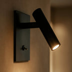 Adjustable LED Wall Sconce – Warm White with Knob Switch