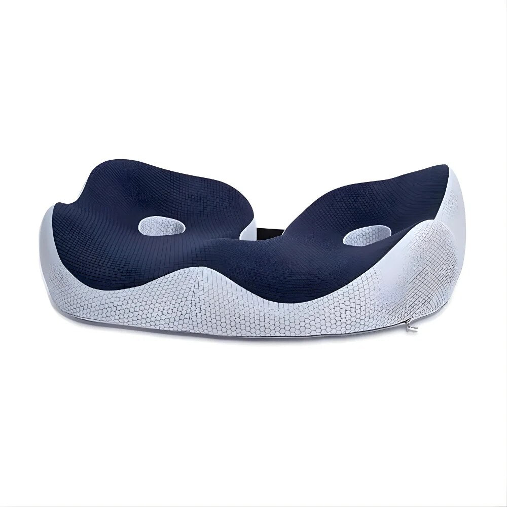 Adjustable Memory Foam Seat Cushion – Contoured Pressure Relief