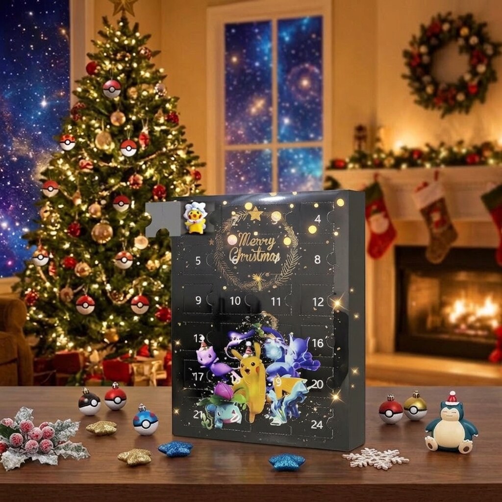 Pokémon Advent Calendar – 24 Days with 3D Figures