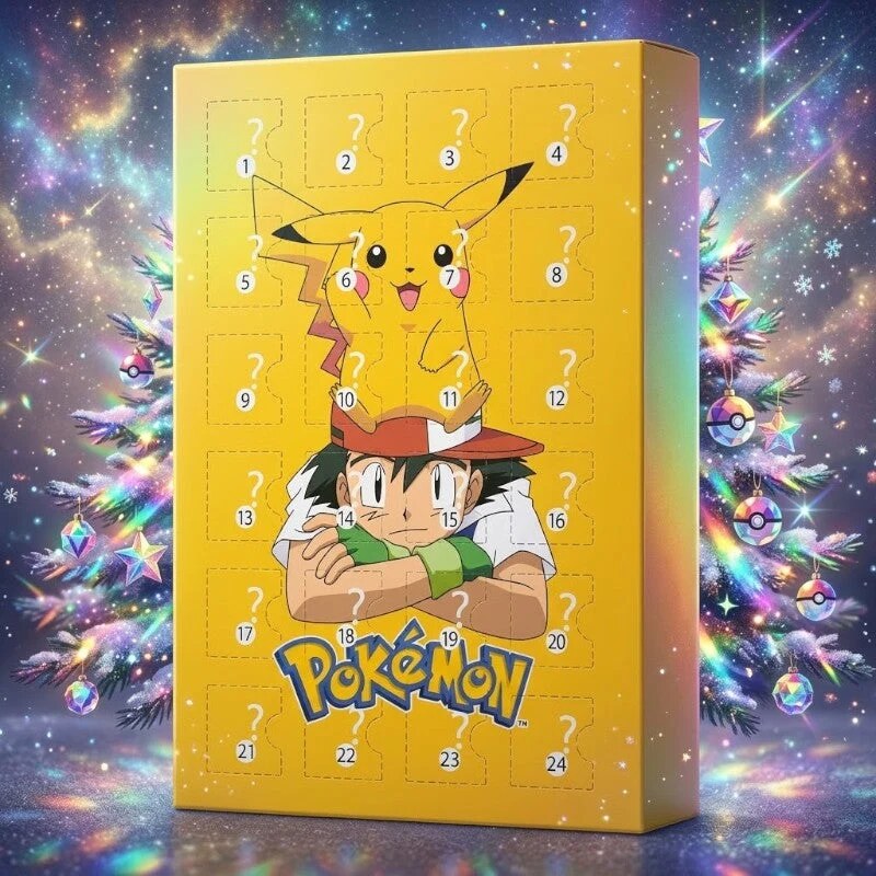 Pokémon Advent Calendar – 24 Days with 3D Figures