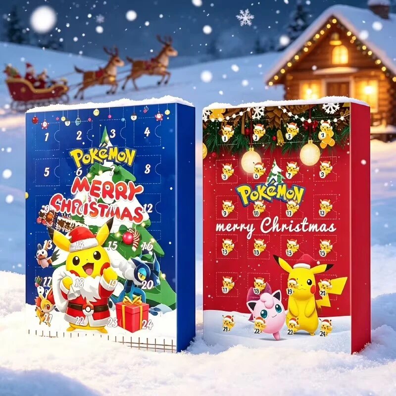 Pokémon Advent Calendar – 24 Days with 3D Figures