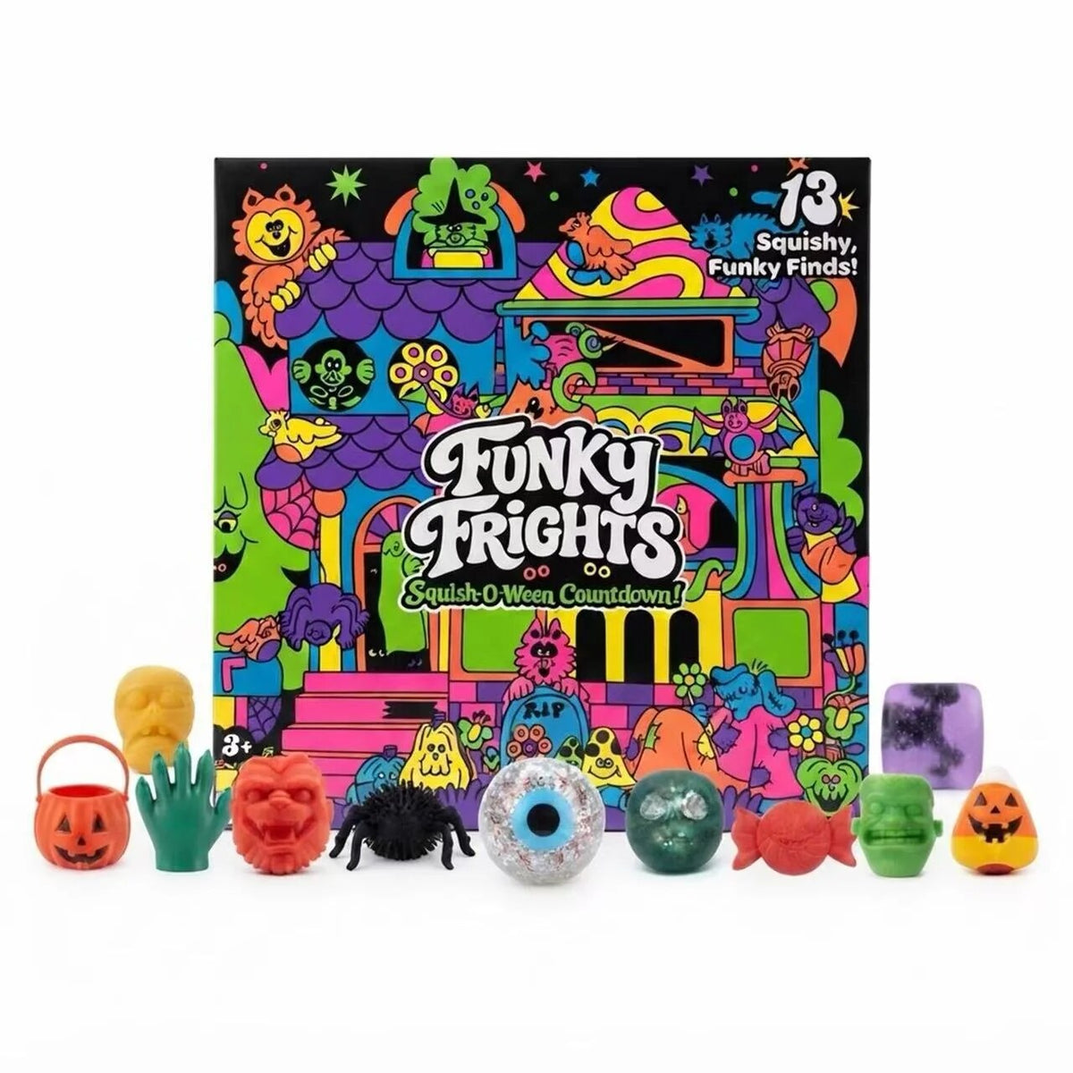 Advent Calendar with Squeeze Toys – Resin Tactile Play