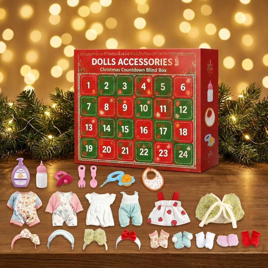 Baby Doll Advent Calendar – 24 Daily Surprises and Outfits