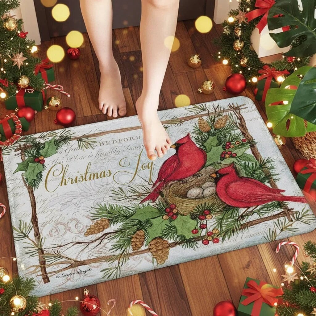 Christmas Doormat – Non-Slip, Textured for Indoor Outdoor