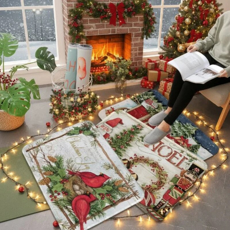 Christmas Doormat – Non-Slip, Textured for Indoor Outdoor