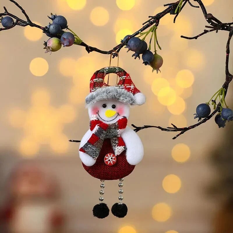 Christmas Tree Ornaments – Santa, Snowman, Reindeer, Bear