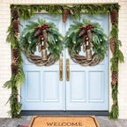 Christmas Wreath – Handmade Vine with Dried Florals