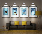 Wireless LED Spotlight – Sticks to the Wall and Swivels Toward the Object – Image 3