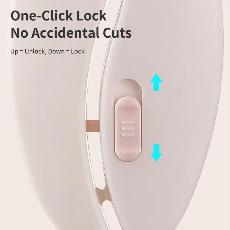 Dog Nail Clippers – Ergonomic Grip with Safety Lock