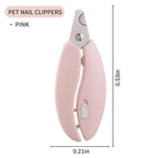 Dog Nail Clippers – Ergonomic Grip with Safety Lock