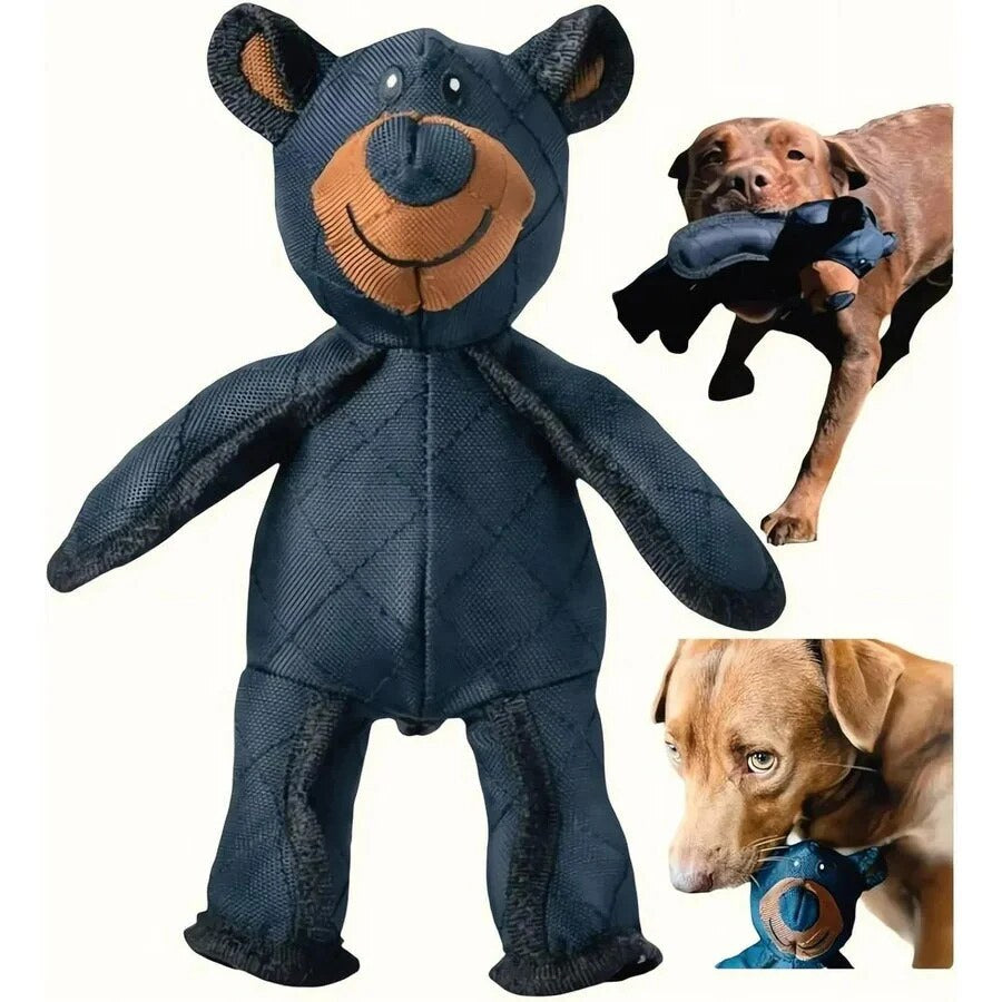 Dog Toy Bear – Squeaker Inside, Machine Washable Design
