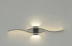 Wave-Shaped LED Wall Light – Built-In LED with Glare-Free Light – Image 4