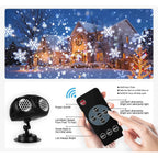 Dual-Head Snowfall Projector