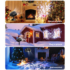Dual-Head Snowfall Projector