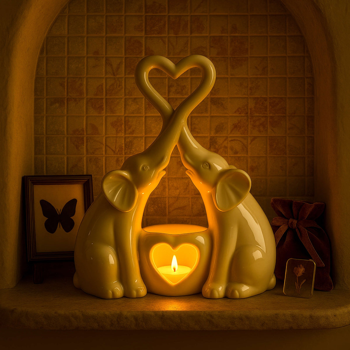 Elephant Heart Night Light