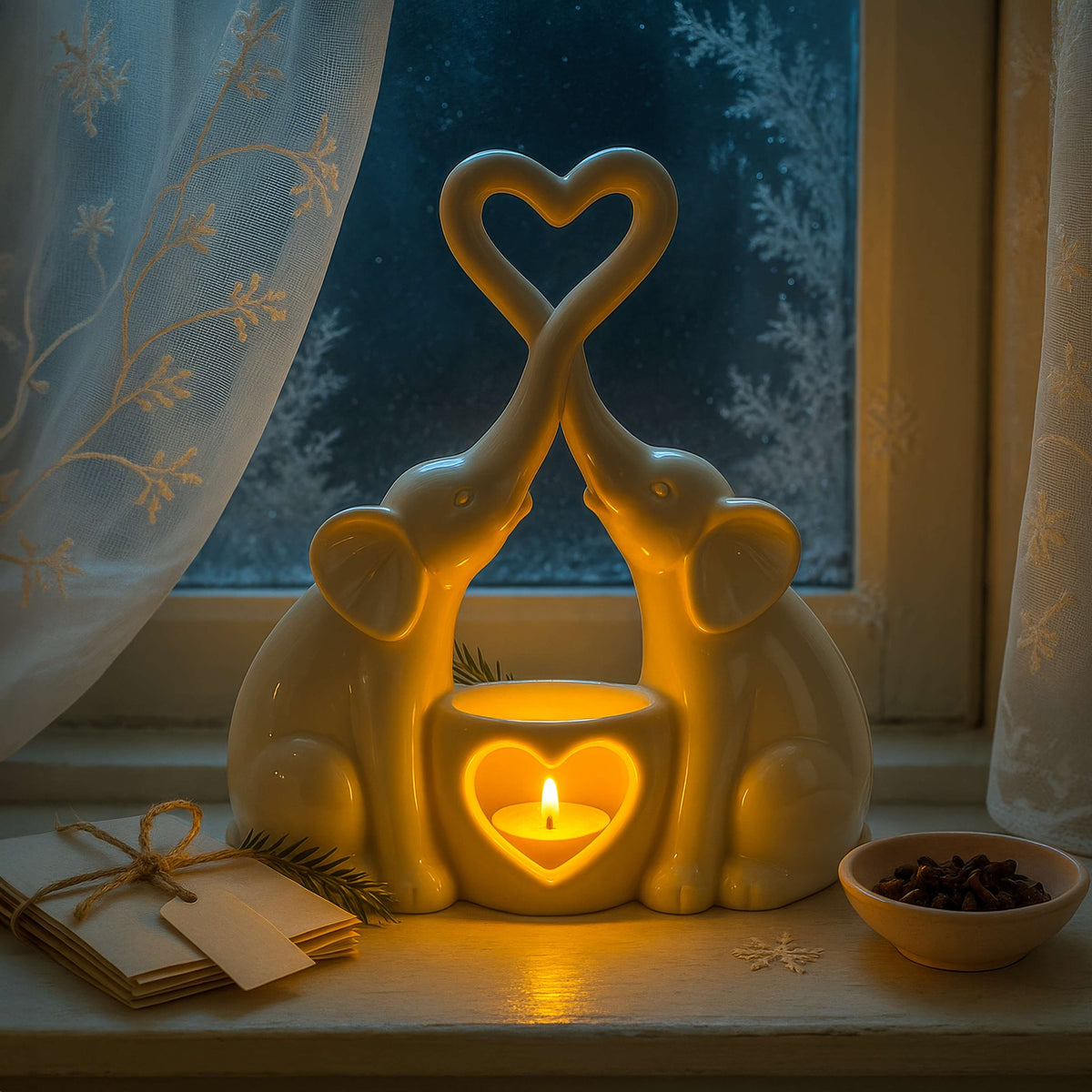 Elephant Heart Night Light