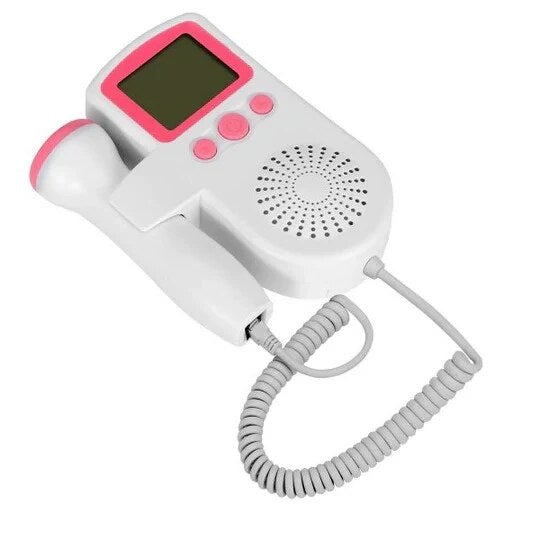 Fetal Doppler with LCD Display – Portable Heartbeat Monitor