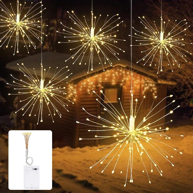Firework Fairy Lights with Remote