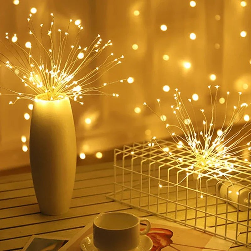 Firework Fairy Lights with Remote