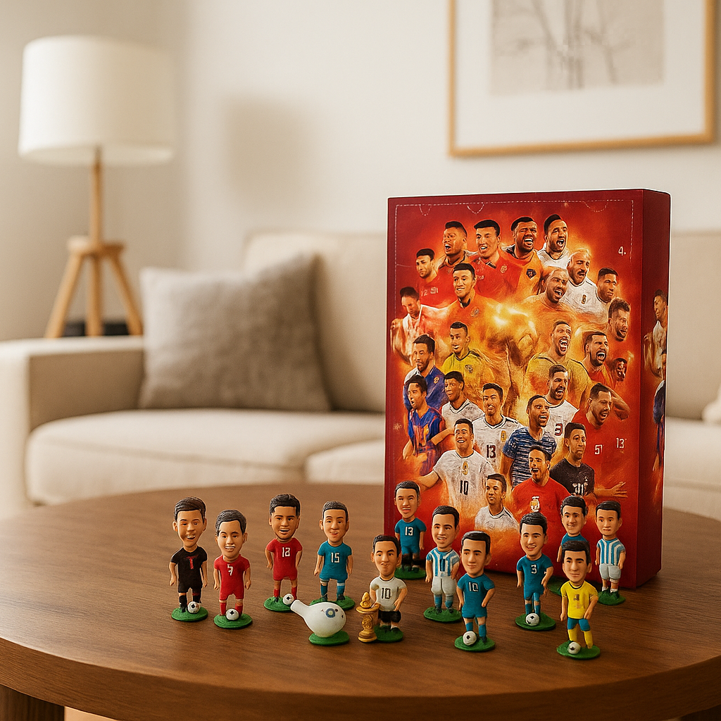 Football Advent Calendar 2026 – 24 Player Figures and Surprises