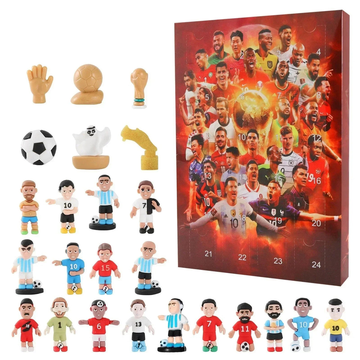 Football Advent Calendar 2026 – 24 Player Figures and Surprises
