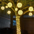 Hanging LED Light Sphere for Trees