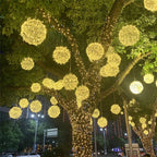 Hanging LED Light Sphere for Trees