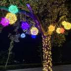 Hanging LED Light Sphere for Trees