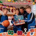 Basketball Advent Calendar 2026 for Kids – 24 Surprises and a Fold-Out Play Court – Image 2