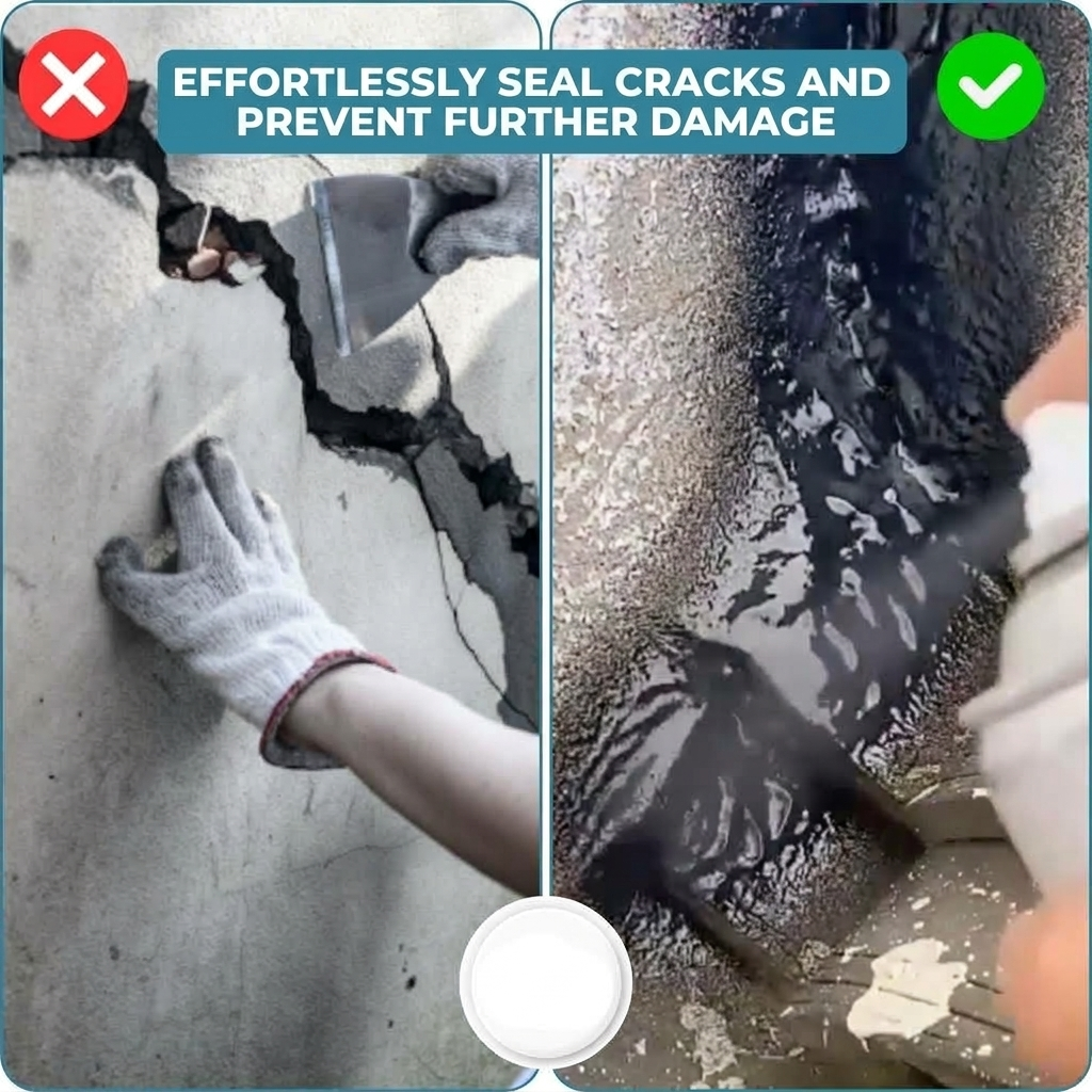 Clear Liquid Sealant with Brush – Seals Hairline Cracks and Small Leaks – Image 2