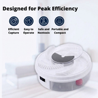 Electric Fly Trap with Rotating Arm – Five Bait Chambers, Quiet Motor – Image 3