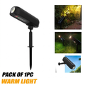 Solar Garden Spotlight with Ground Stake – Lights Up Trees and Walls – Image 4