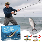 Fishing Lure Advent Calendar 2026 with 24 Artificial Baits – Ready for Spring on the Water – Image 3