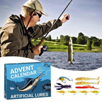 Fishing Lure Advent Calendar 2026 with 24 Artificial Baits – Ready for Spring on the Water – Image 4