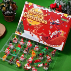 Mini Figure Advent Calendar 2026 with 24 Holiday Characters – A Full Set by Christmas – Image 1