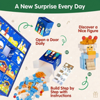 Nativity Building Brick Advent Calendar 2026 – 24 Kits That Build a Full Manger Scene – Image 3