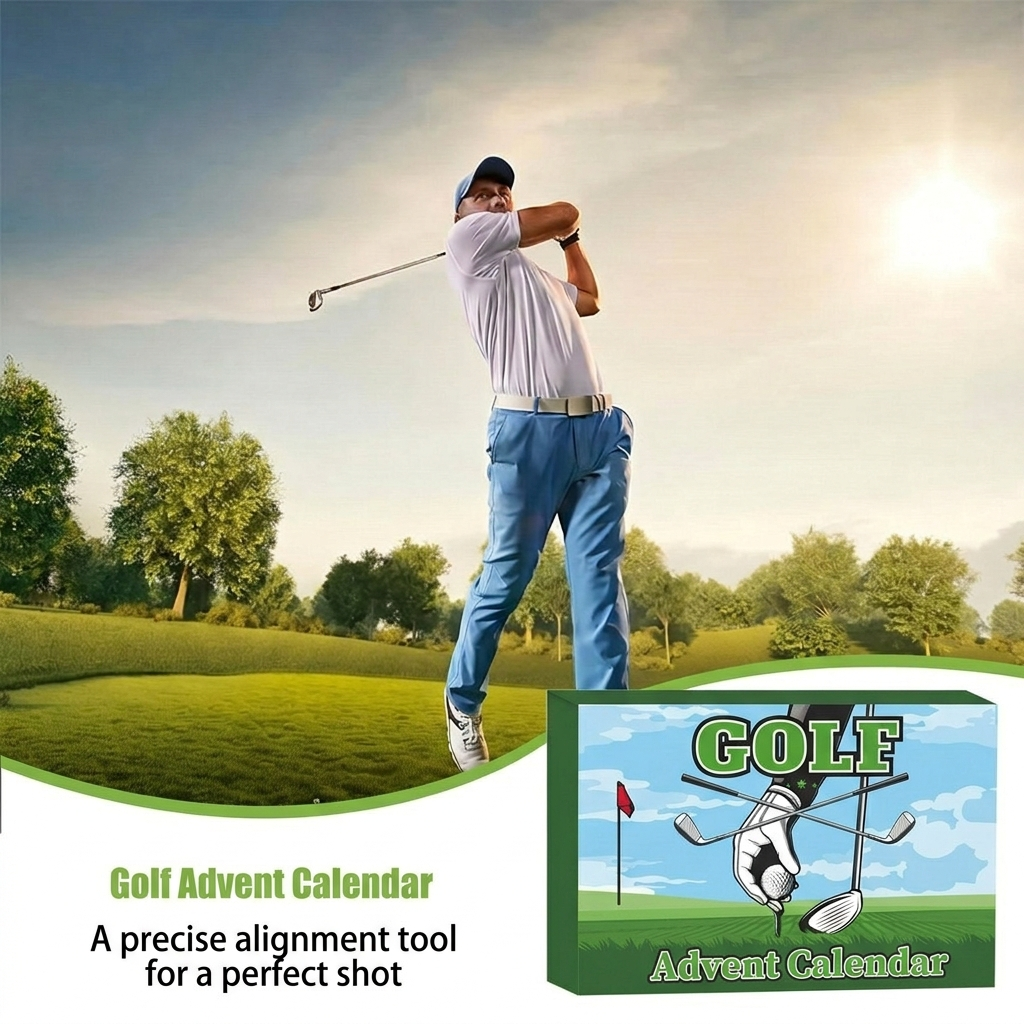 Golf Accessory Advent Calendar 2026 with Towel and Arm Sleeves – 24 Days of Gear – Image 3