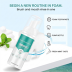 Foaming Toothpaste in a Pump Bottle – Spreads Throughout Your Mouth – Image 3
