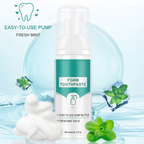 Foaming Toothpaste in a Pump Bottle – Spreads Throughout Your Mouth – Image 2